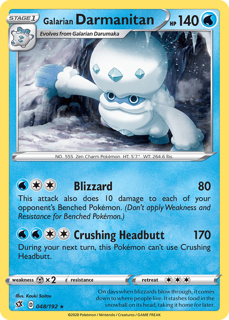 Galarian Darmanitan 048/192