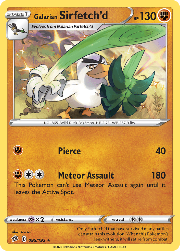 Galarian Sirfetch'd 095/192