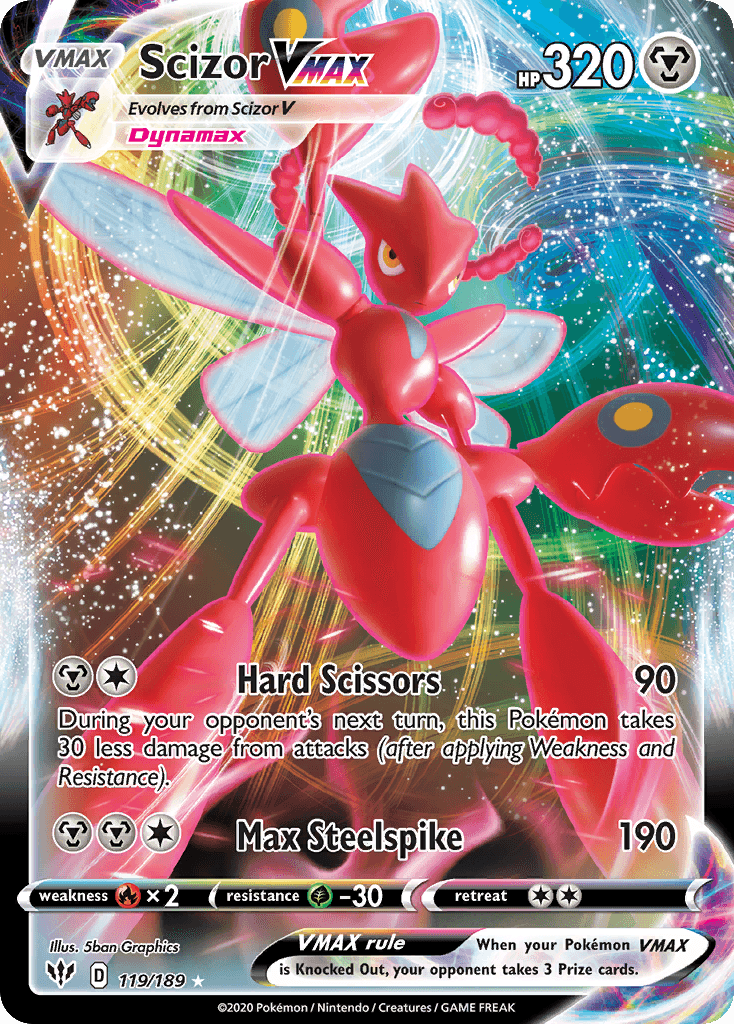 Scizor VMAX 119