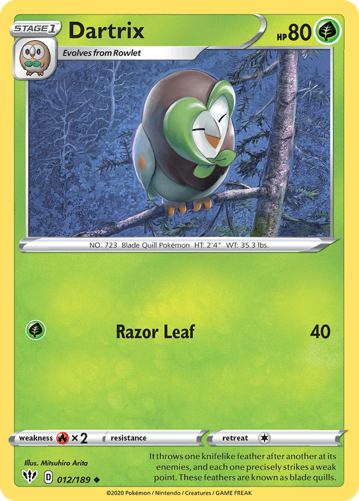 Dartrix 012/189