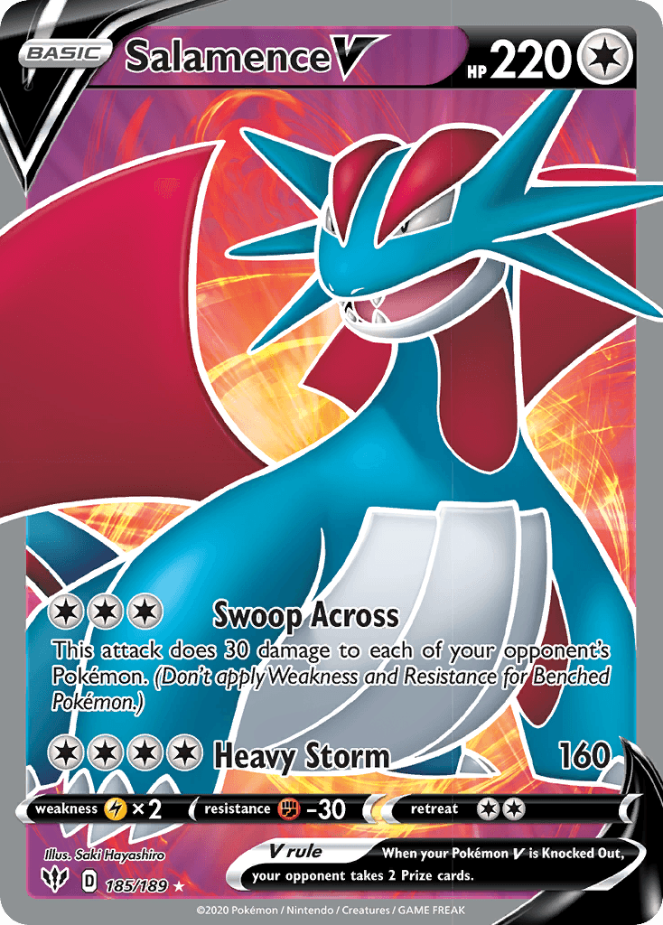 Salamence V 185
