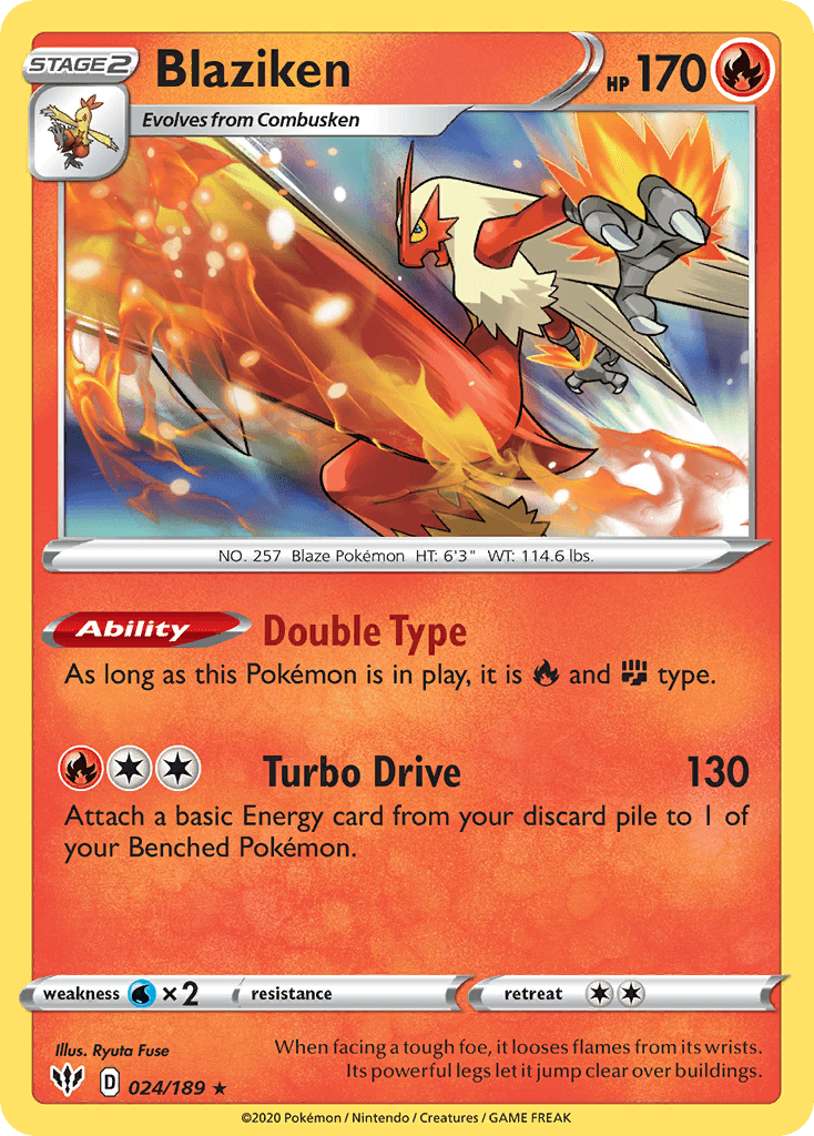 Blaziken 024/189