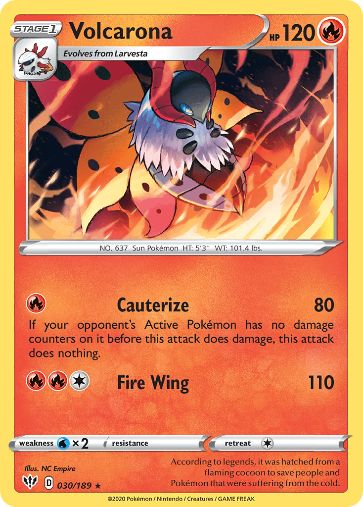 Volcarona 030/189