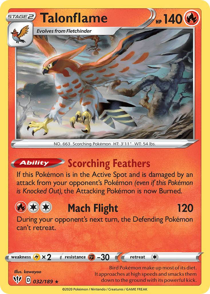 Talonflame 032/189