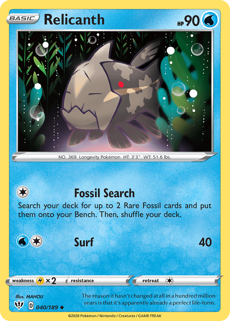 Relicanth 040/189