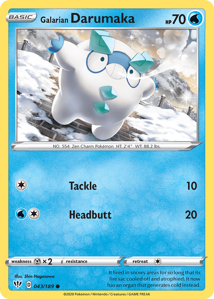 Galarian Darumaka 043/189