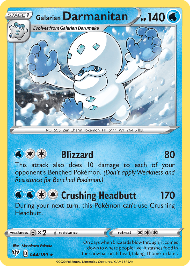 Galarian Darmanitan 44
