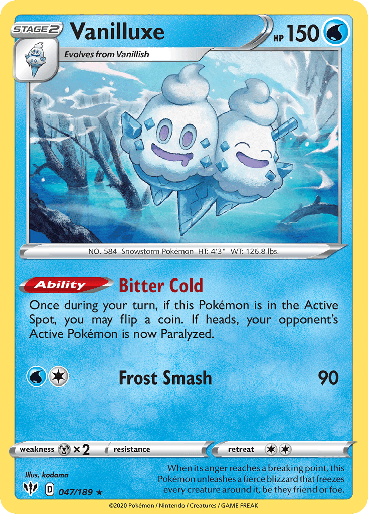 Vanilluxe 047/189
