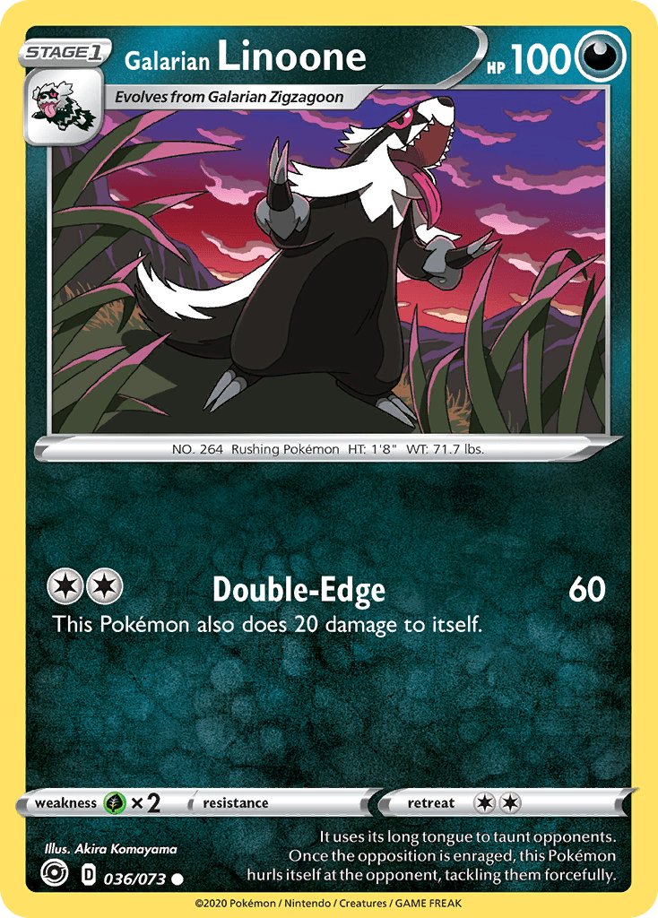 Galarian Linoone 036/073