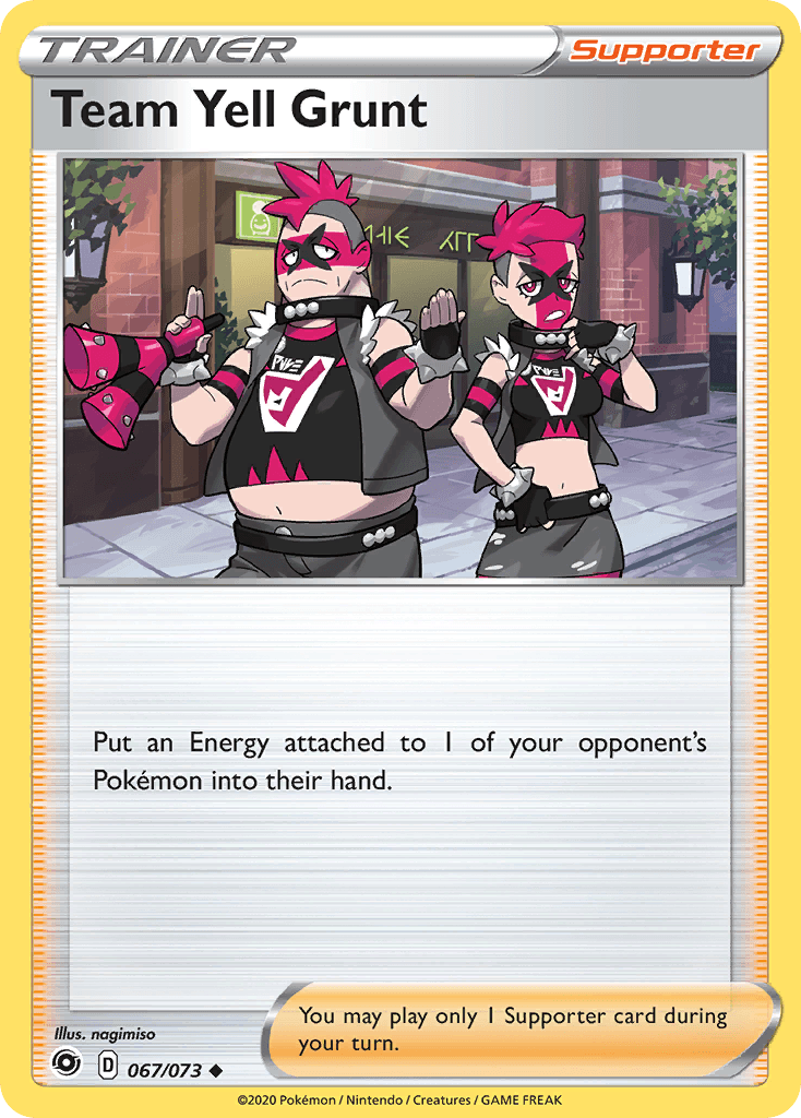 Team Yell Grunt 067/073