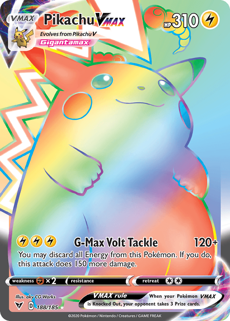 Pikachu VMAX 188