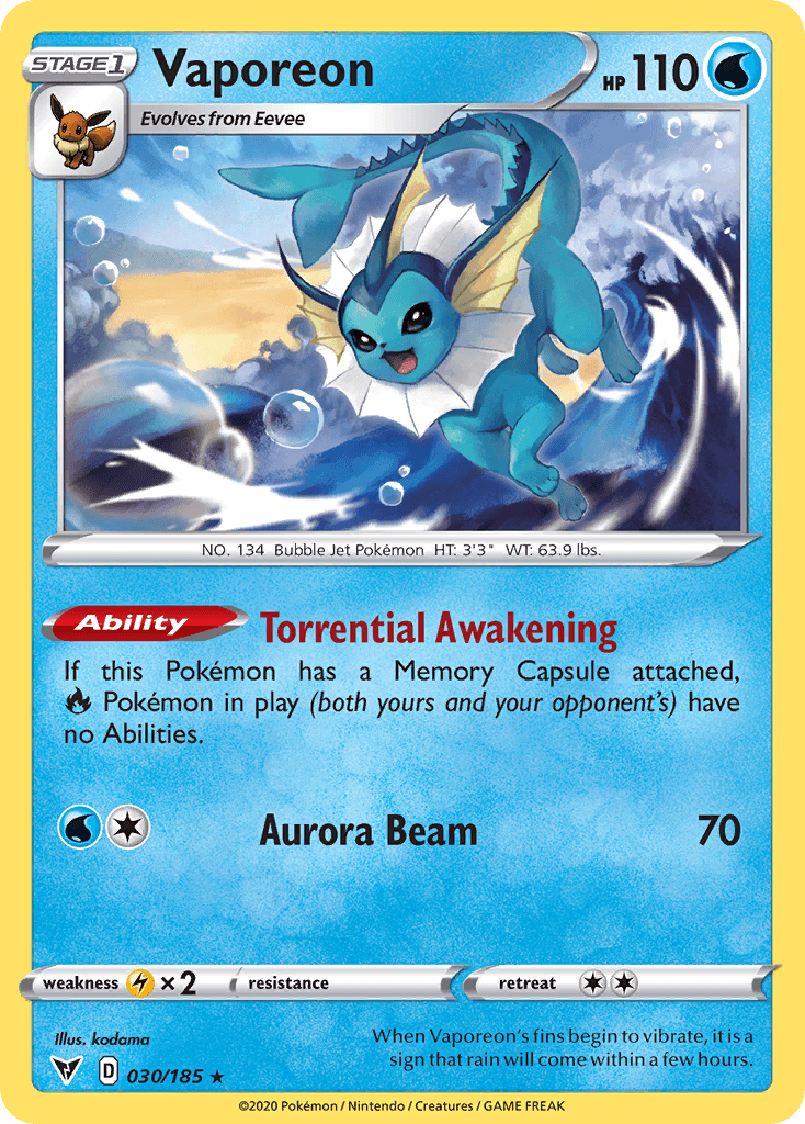 Vaporeon 30