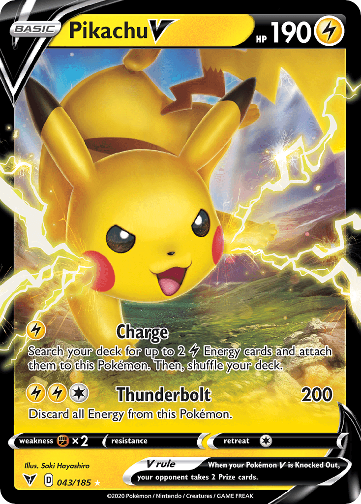 Pikachu V 43