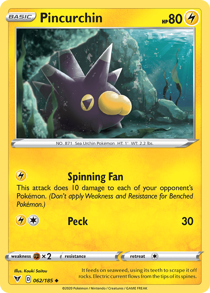 Pincurchin 062/185