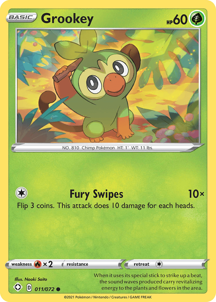 Grookey 011/072