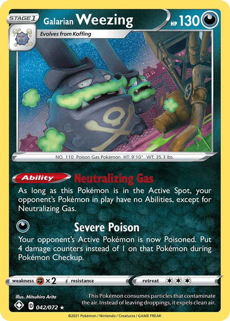 Galarian Weezing 042/072