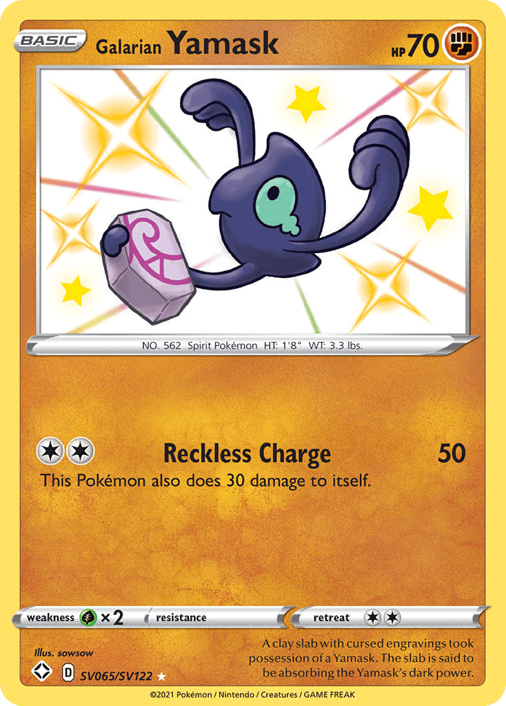 Galarian Yamask SV065/SV122