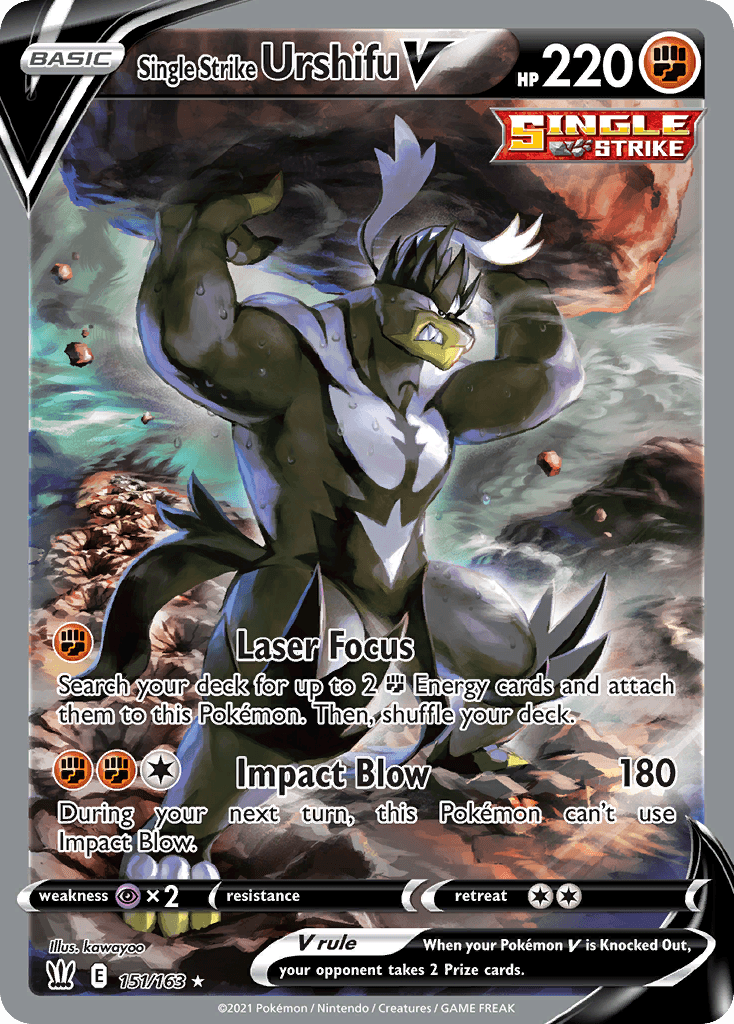 Single Strike Urshifu V 151
