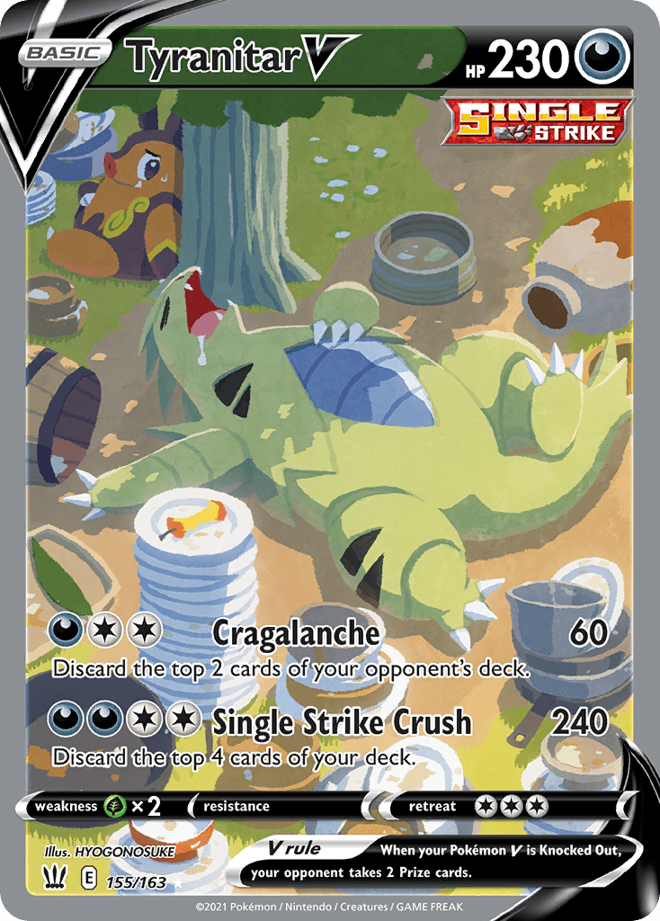 Tyranitar V 155