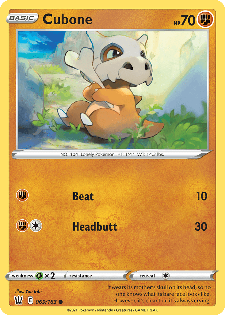 Cubone 069/163