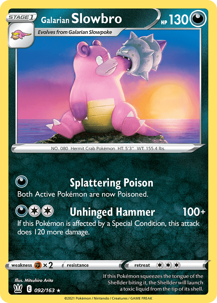 Galarian Slowbro 092/163