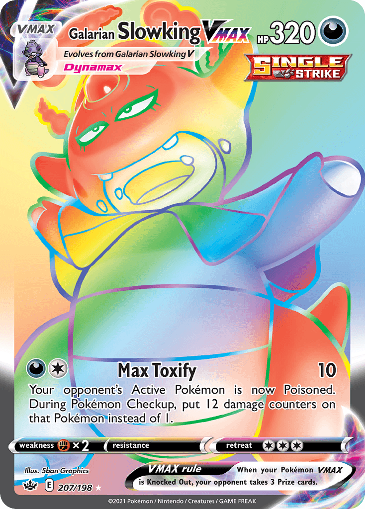 Galarian Slowking VMAX 207