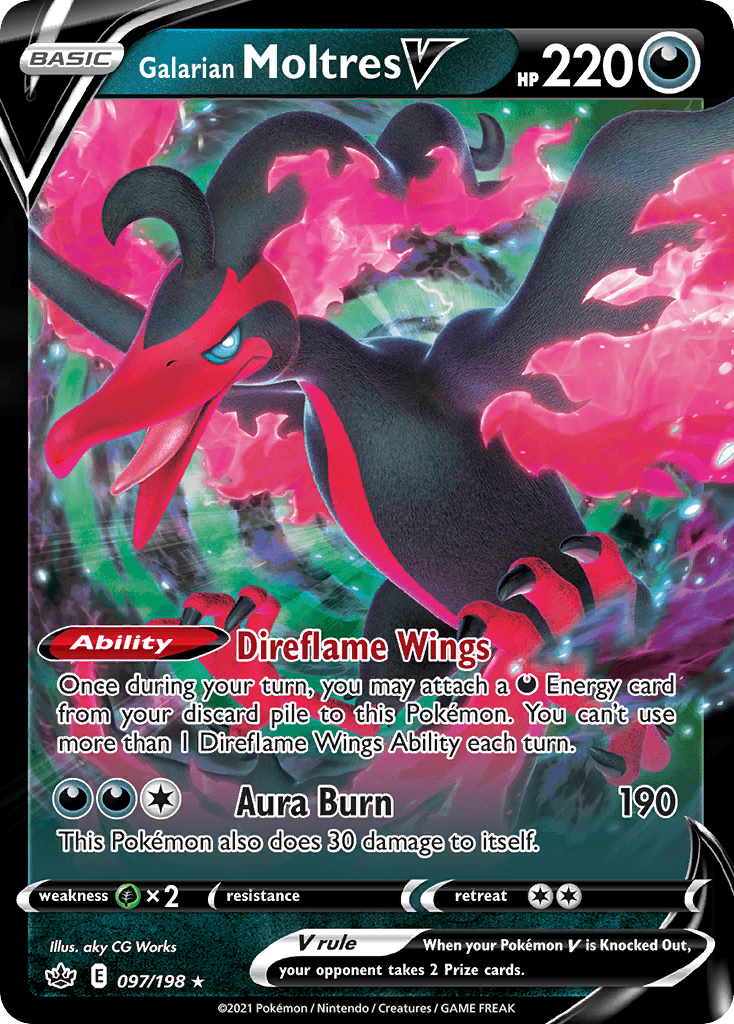 Galarian Moltres V 97