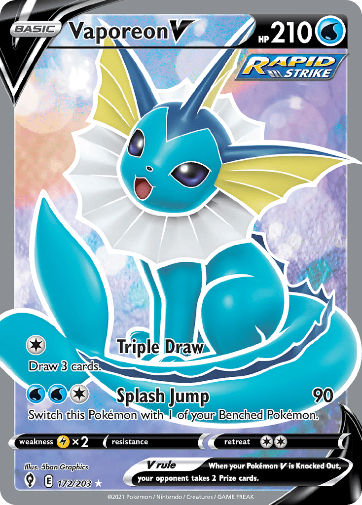 Vaporeon V 172