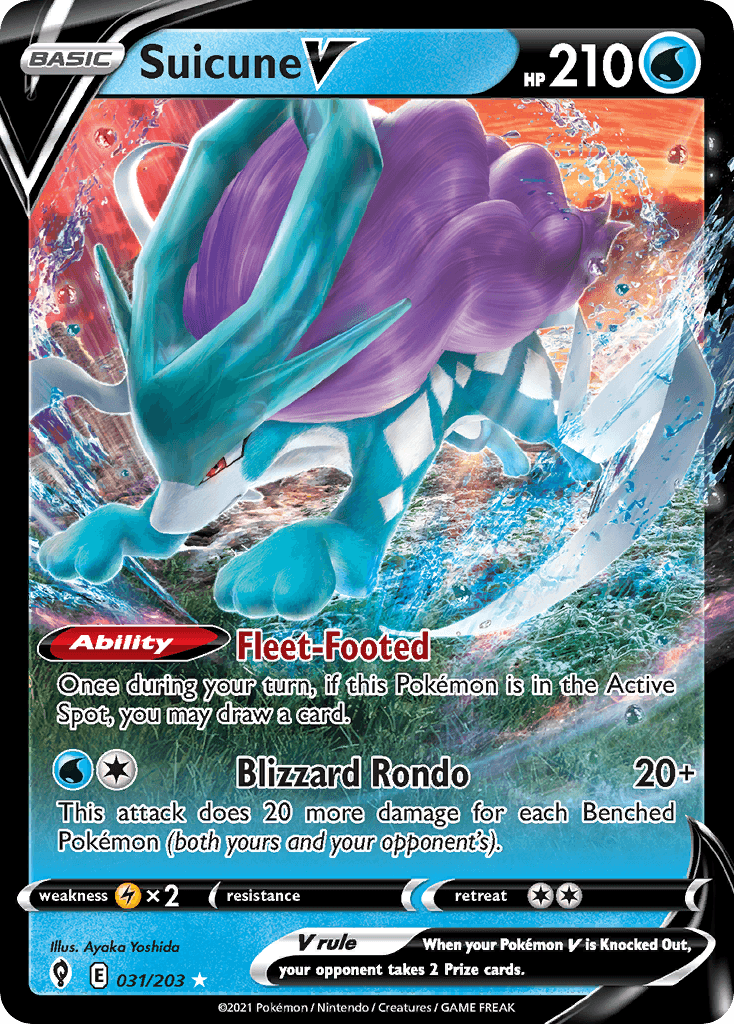 Suicune V 031/203