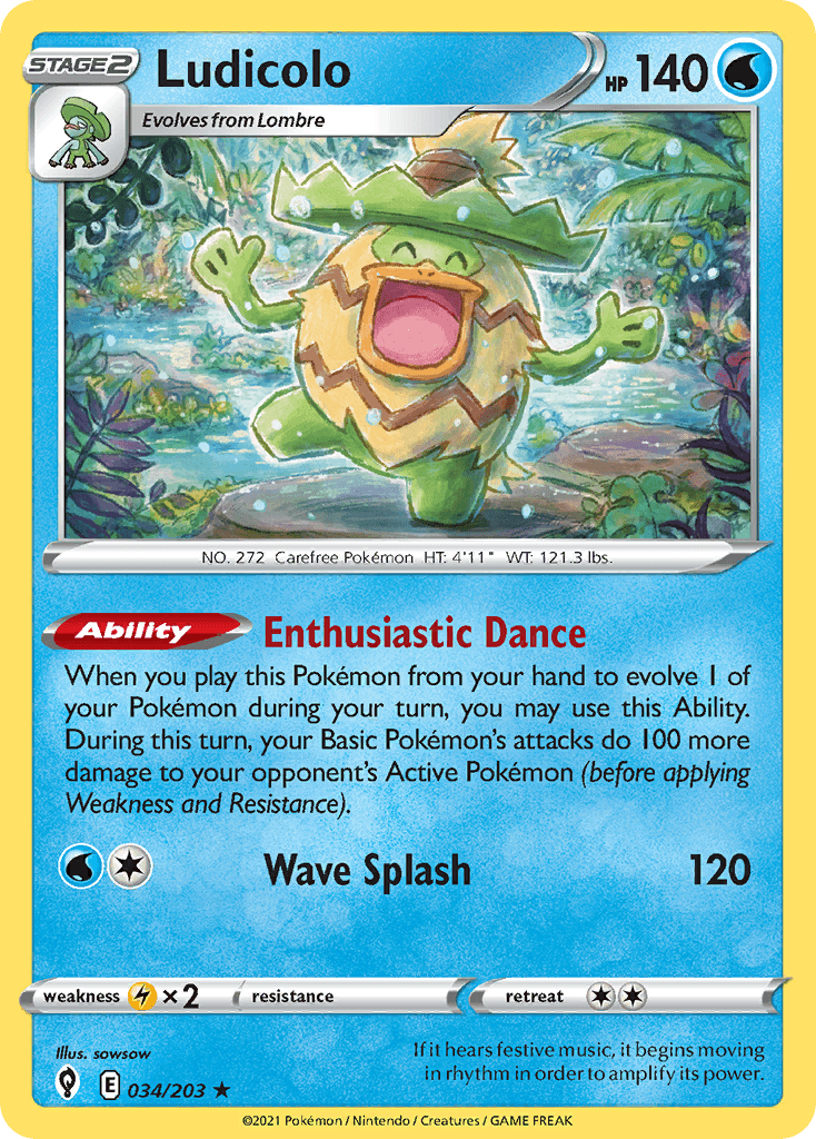 Ludicolo 034/203