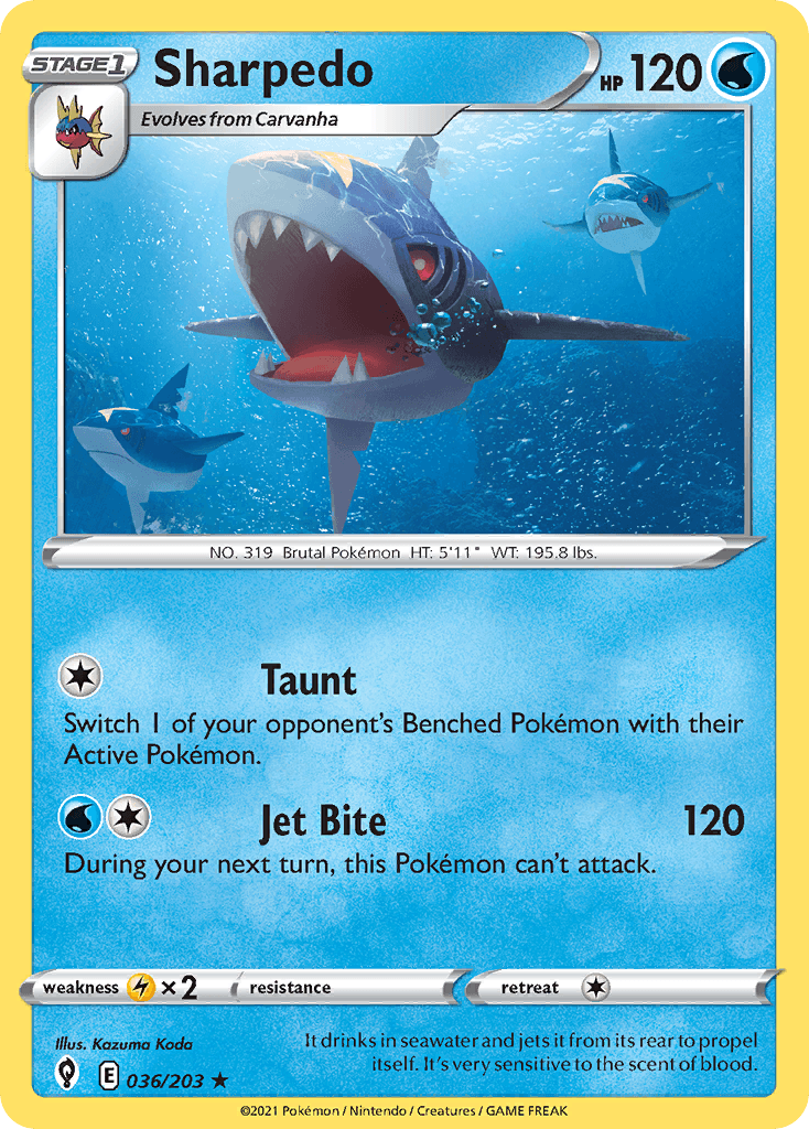 Sharpedo 036/203