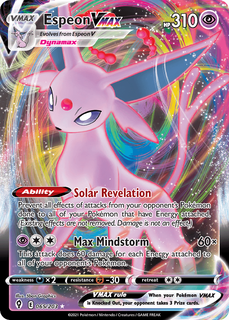 Espeon VMAX 065/203