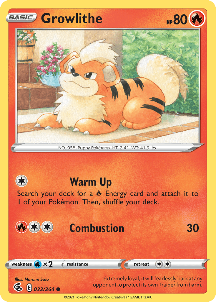 Growlithe 032/264