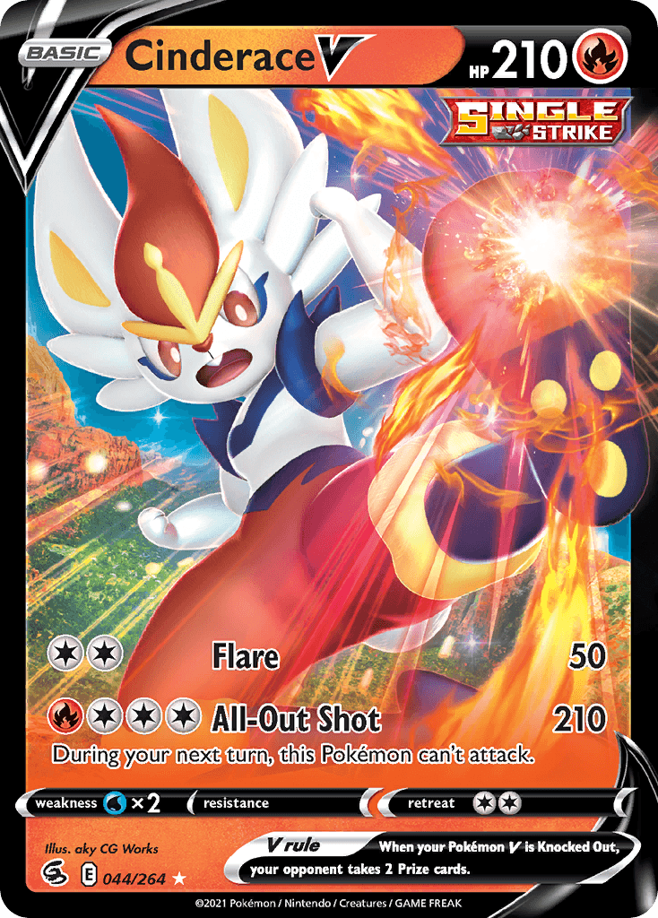 Cinderace V 044/264