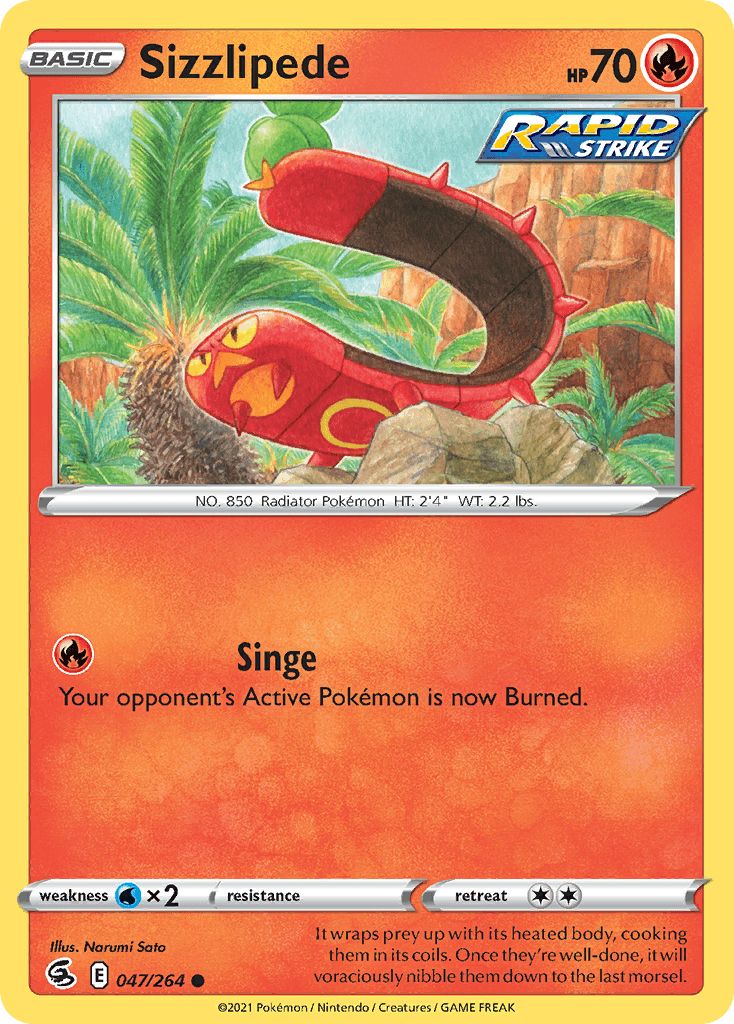 Sizzlipede 047/264