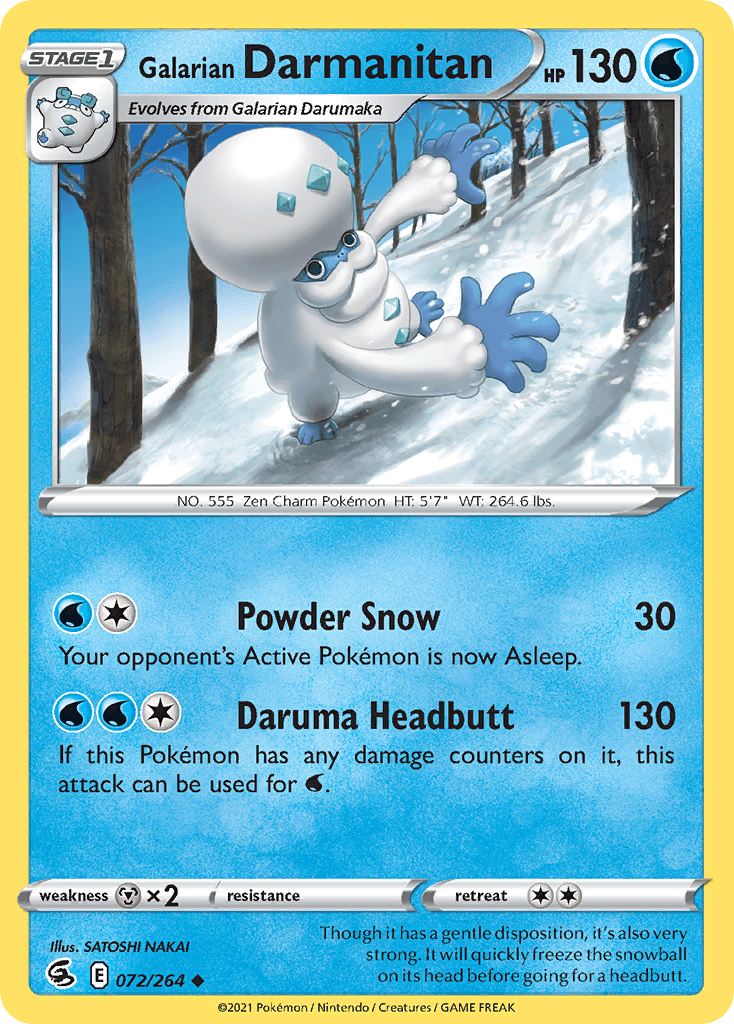 Galarian Darmanitan 72
