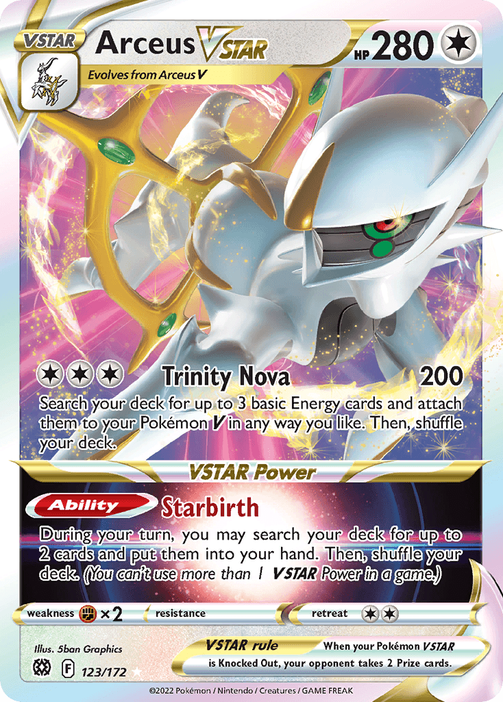 Arceus VSTAR 123