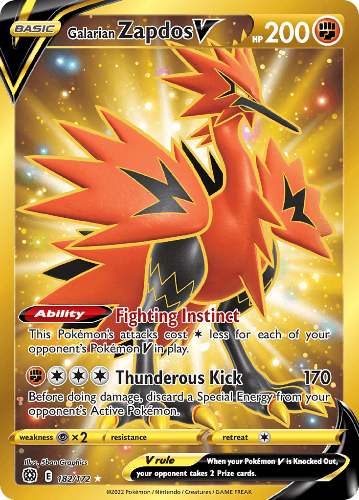 Galarian Zapdos V 182