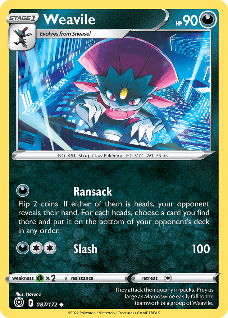Weavile 87