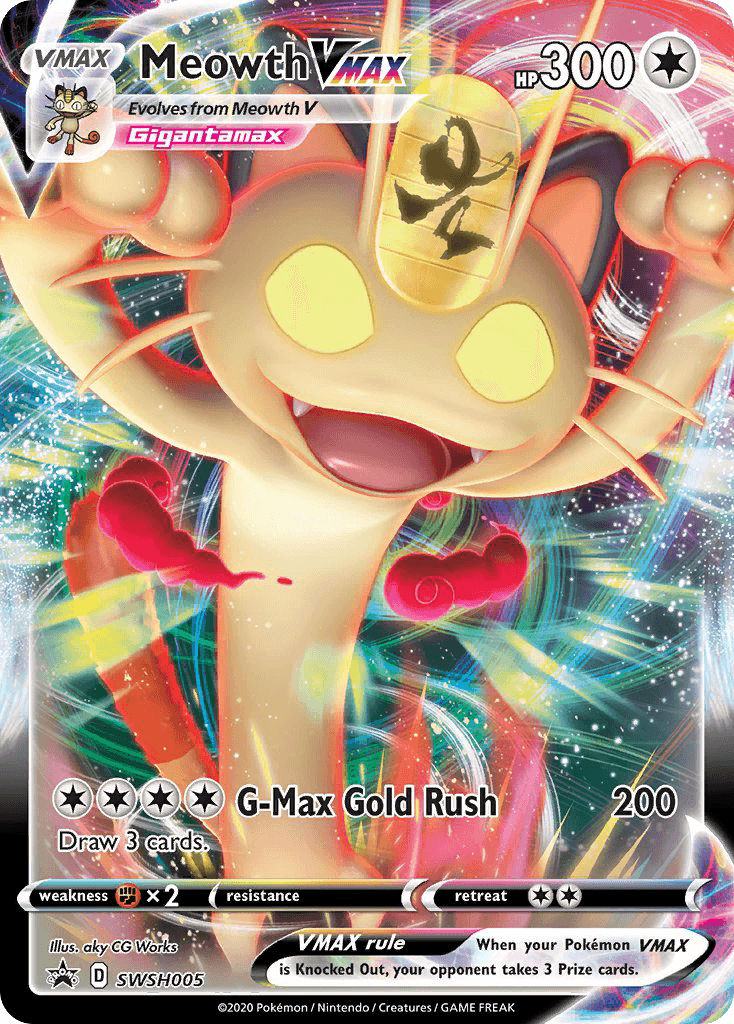 Meowth VMAX SWSH005