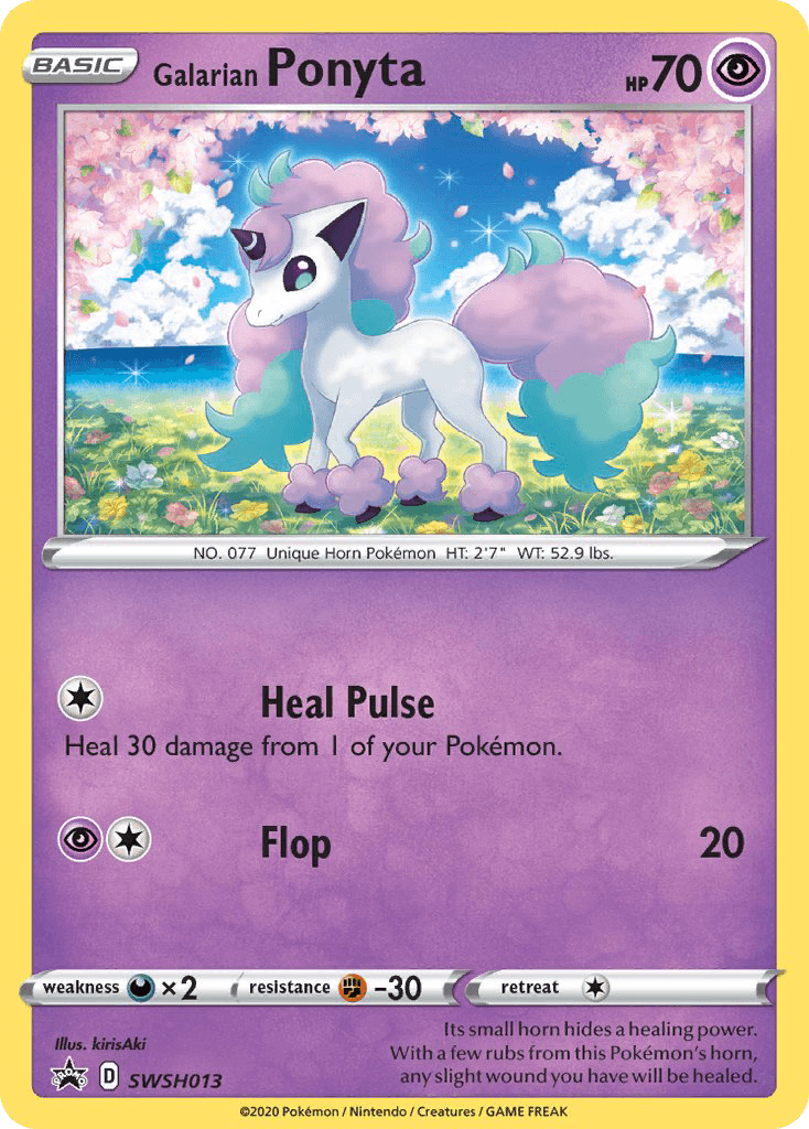 Galarian Ponyta SWSH013
