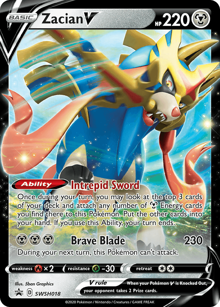 Zacian V SWSH018