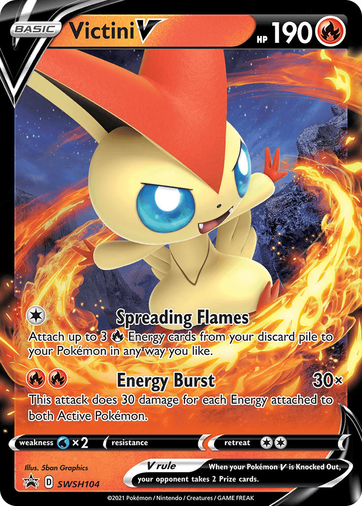 Victini V SWSH104