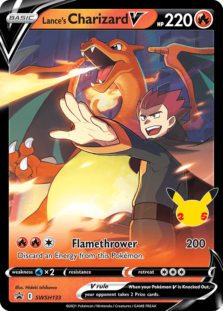 Lance's Charizard V SWSH133