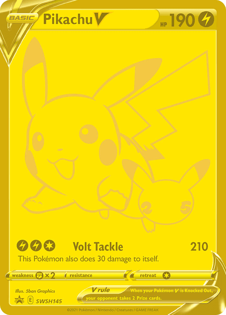 Pikachu V SWSH145