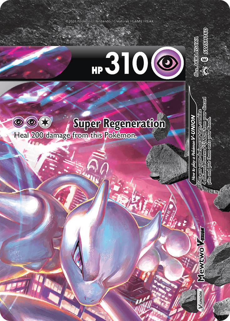 Mewtwo V-UNION SWSH160