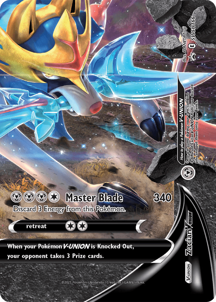Zacian V-UNION SWSH166