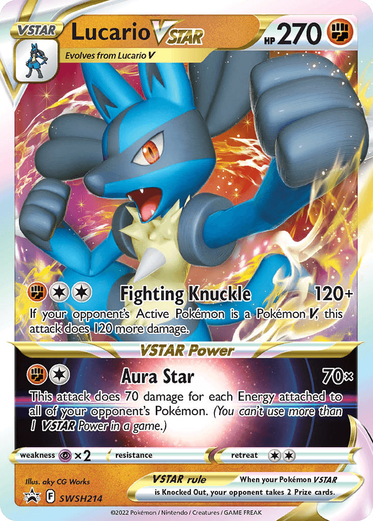 Lucario VSTAR SWSH214