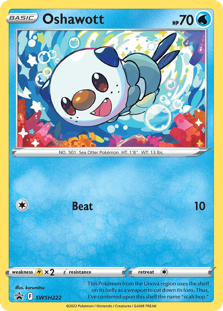 Oshawott SWSH222