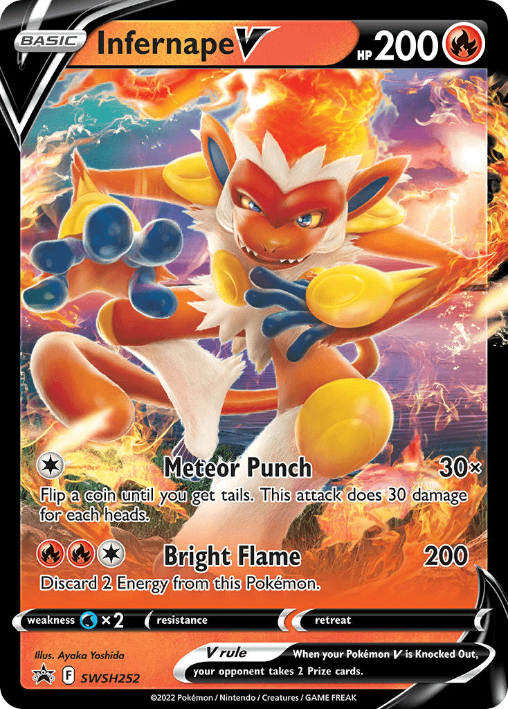 Infernape V SWSH252